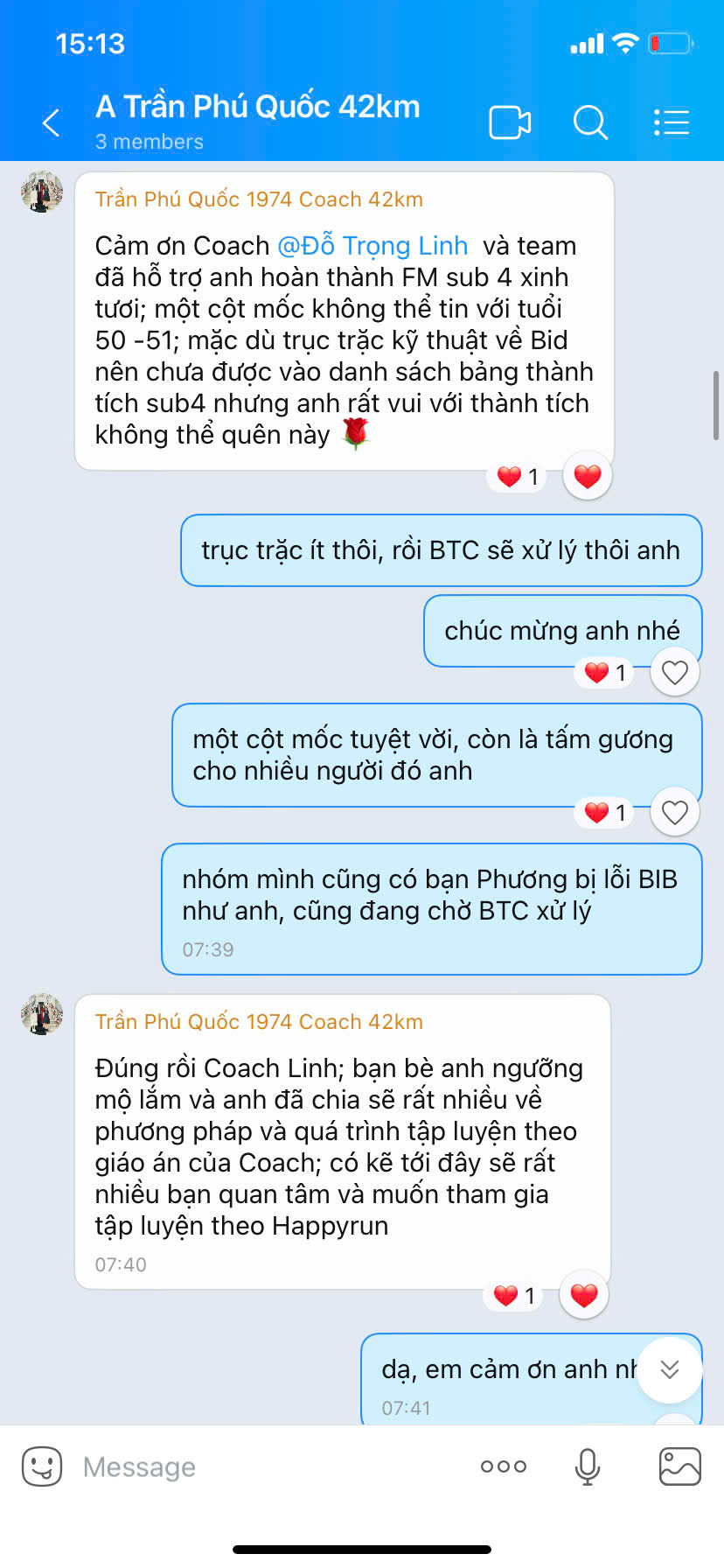 Trần Phú Quốc đạt Sub-4 FM