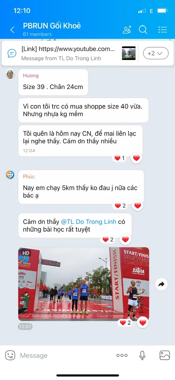 Phản hồi học viên